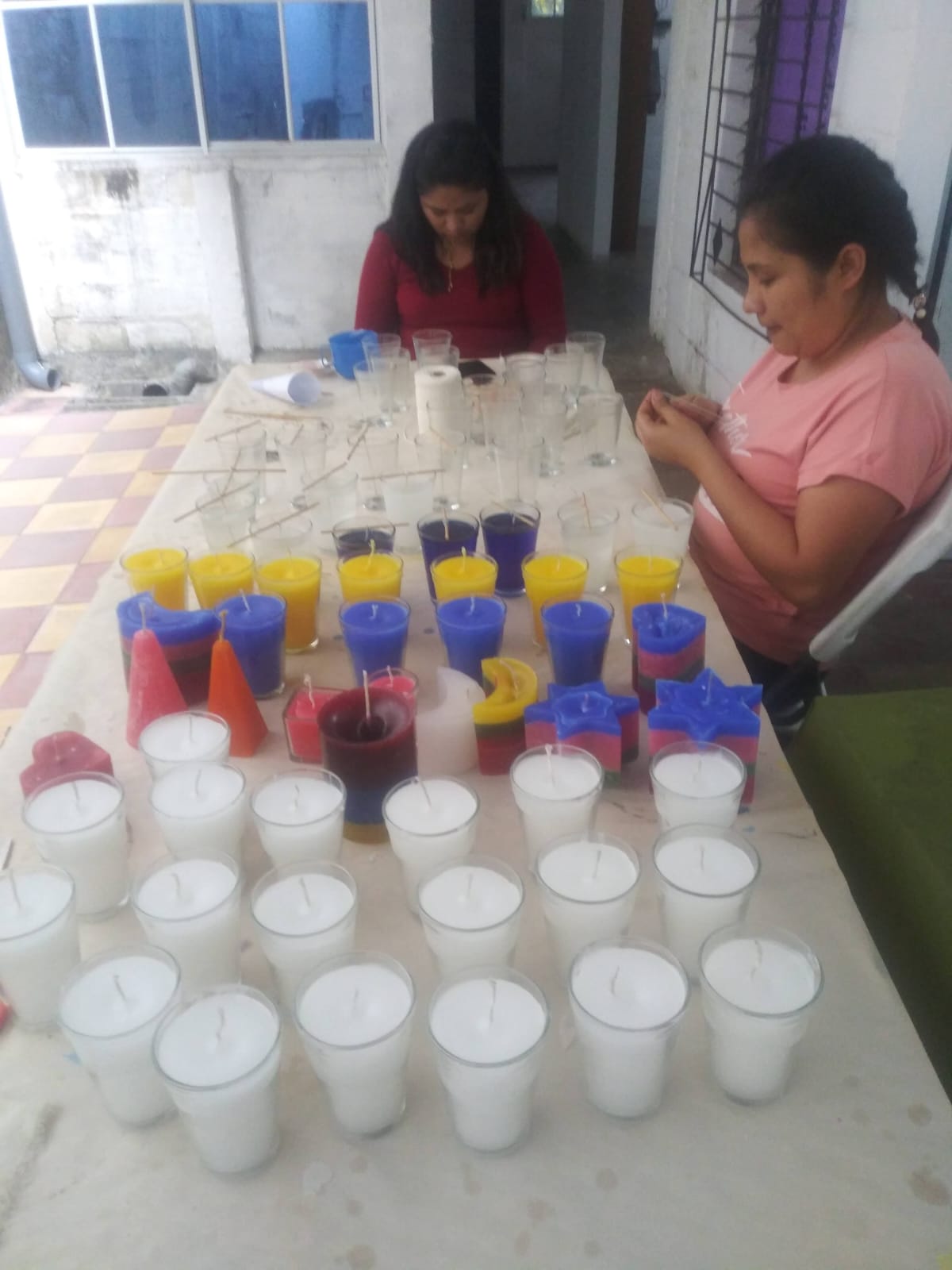 Elaboración de velas 